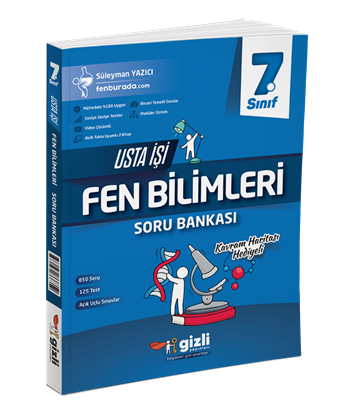 Resim 7. SINIF FEN BİLİMLERİ USTA İŞİ SORU BANKASI+KAVRA