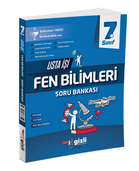 resm 7. SINIF FEN BİLİMLERİ USTA İŞİ SORU BANKASI+KAVRA