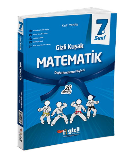 resm 7. SINIF MATEMATİK GİZLİ KUŞAK SERİSİ