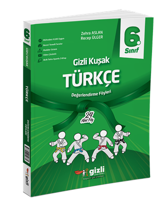 Resim 6. SINIF TÜRKÇE GİZLİ KUŞAK SERİSİ