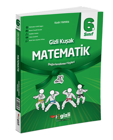 resm 6. SINIF MATEMATİK GİZLİ KUŞAK SERİSİ