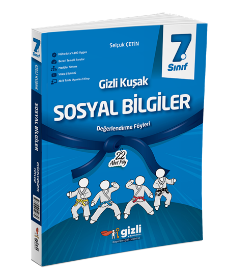 resm 7. SINIF SOSYAL BİLGİLER GİZLİ KUŞAK SERİSİ