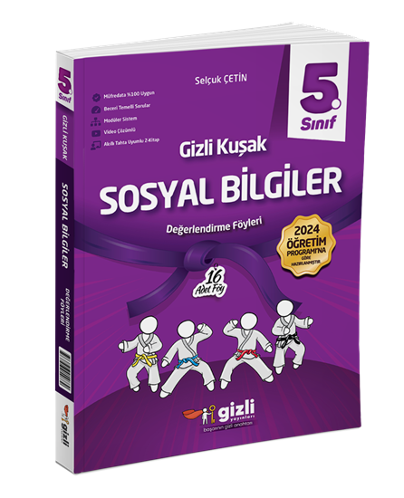 resm 5. SINIF SOSYAL BİLGİLER GİZLİ KUŞAK SERİSİ