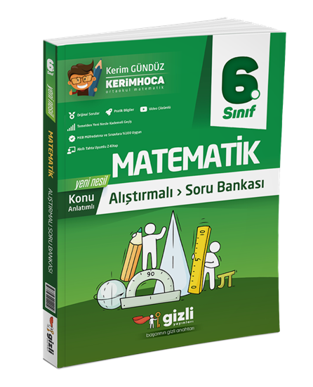 resm 6. SINIF MATEMATİK ALIŞTIRMALI SORU BANKASI