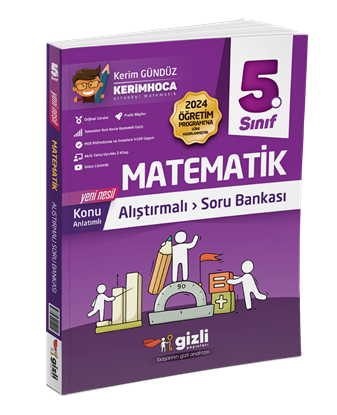 Resim 5. SINIF MATEMATİK ALIŞTIRMALI SORU BANKASI