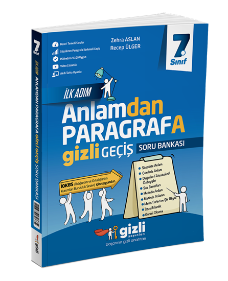 resm 7. SINIF İLK ADIM ANLAMDAN PARAGRAFA GİZLİ GEÇİŞ