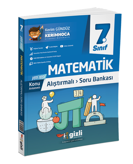 resm 7. SINIF MATEMATİK ALIŞTIRMALI SORU BANKASI