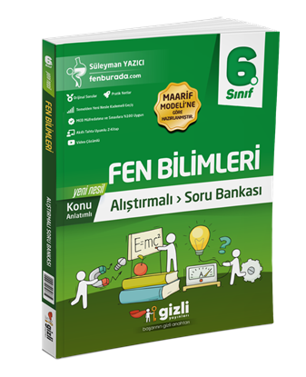 Resim 6. SINIF FEN BİLİMLERİ ALIŞTIRMALI SORU BANKASI