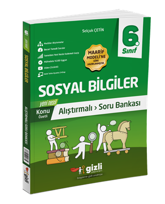 Resim 6. SINIF SOSYAL BİLGİLER ALIŞTIRMALI SORU BANKASI