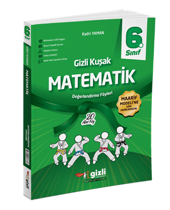Resim 6. SINIF MATEMATİK GİZLİ KUŞAK SERİSİ
